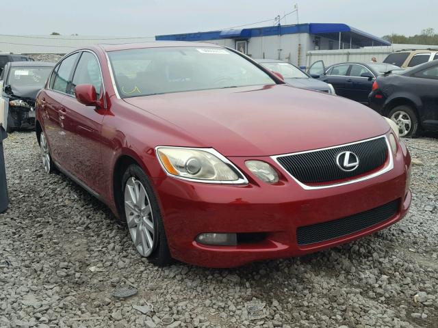 JTHBH96S865035765 - 2006 LEXUS GS GENERAT RED photo 1