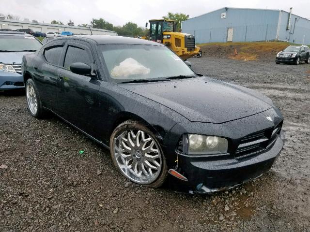 2B3KA43R98H113025 - 2008 DODGE CHARGER BLACK photo 1