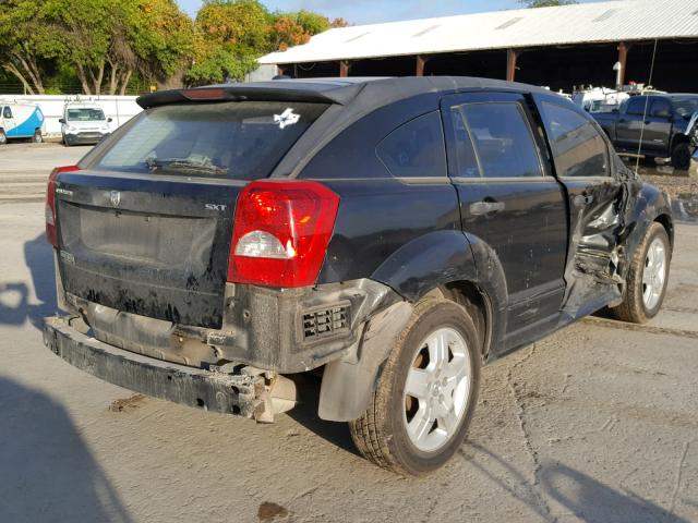 1B3HB48B38D691086 - 2008 DODGE CALIBER SX BLACK photo 4