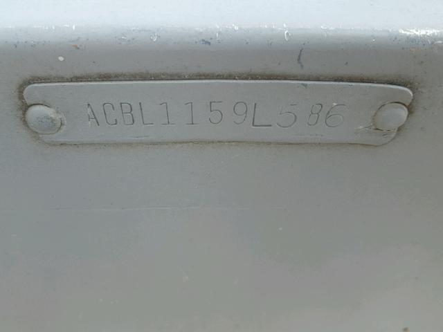 ACBL1159L586 - 1985 ALUM BOAT BLACK photo 20