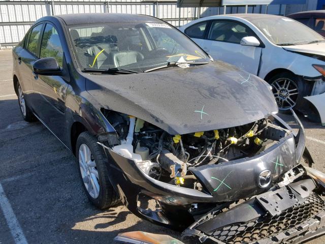 JM1BL1V83C1632963 - 2012 MAZDA 3 I BLACK photo 1