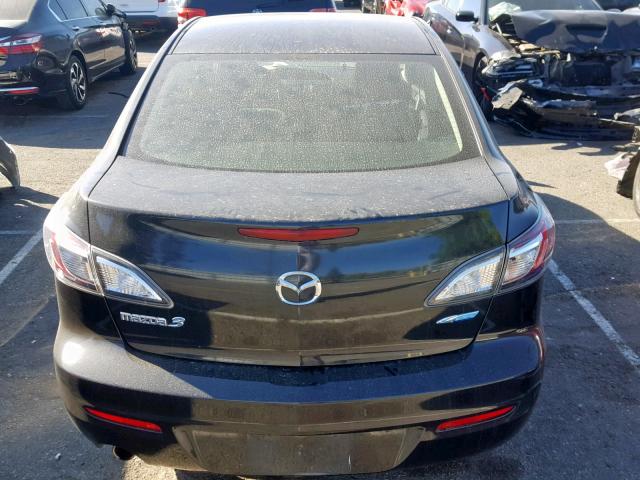 JM1BL1V83C1632963 - 2012 MAZDA 3 I BLACK photo 9