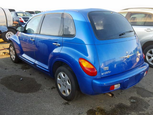 3C4FY58B35T558165 - 2005 CHRYSLER PT CRUISER BLUE photo 3