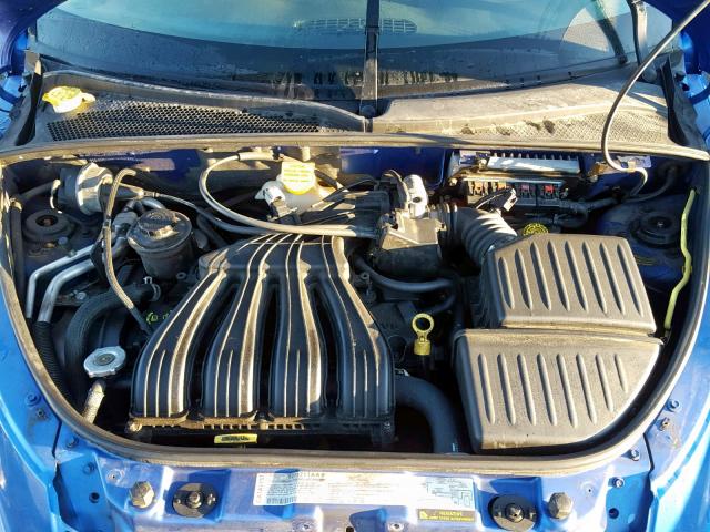 3C4FY58B35T558165 - 2005 CHRYSLER PT CRUISER BLUE photo 7