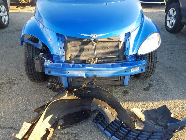 3C4FY58B35T558165 - 2005 CHRYSLER PT CRUISER BLUE photo 9