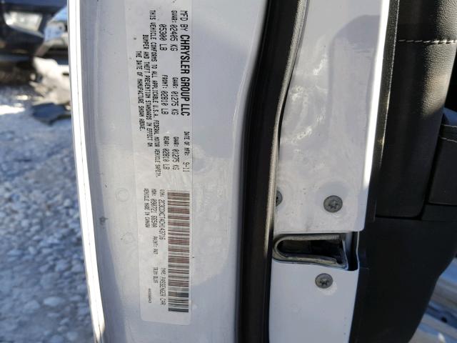 2C3CDXCT4CH143716 - 2012 DODGE CHARGER R/ WHITE photo 10
