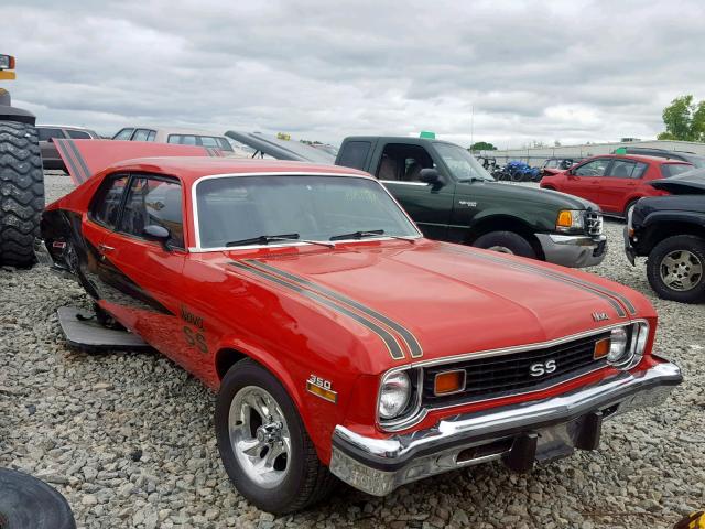 1X27D4L166907 - 1974 CHEVROLET NOVA TWO TONE photo 1