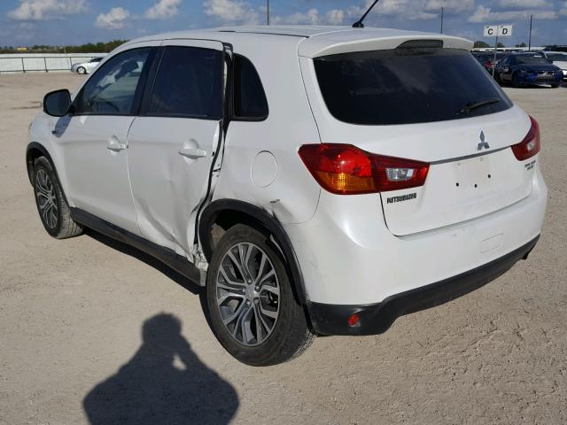 JA4AP3AU6GZ064000 - 2016 MITSUBISHI OUTLANDER WHITE photo 3