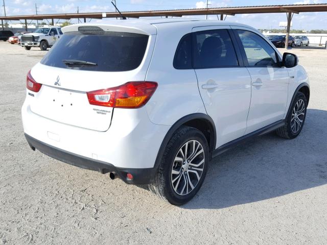 JA4AP3AU6GZ064000 - 2016 MITSUBISHI OUTLANDER WHITE photo 4