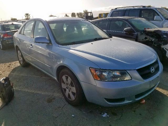 5NPET46C47H230417 - 2007 HYUNDAI SONATA GLS SILVER photo 1