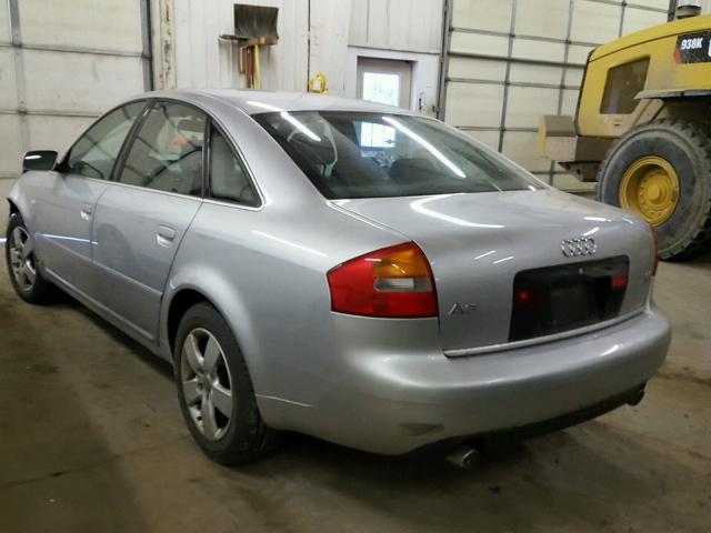 WAULT64B33N028642 - 2003 AUDI A6 3.0 QUA GRAY photo 3