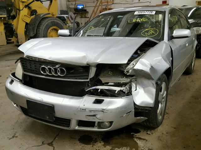 WAULT64B33N028642 - 2003 AUDI A6 3.0 QUA GRAY photo 9