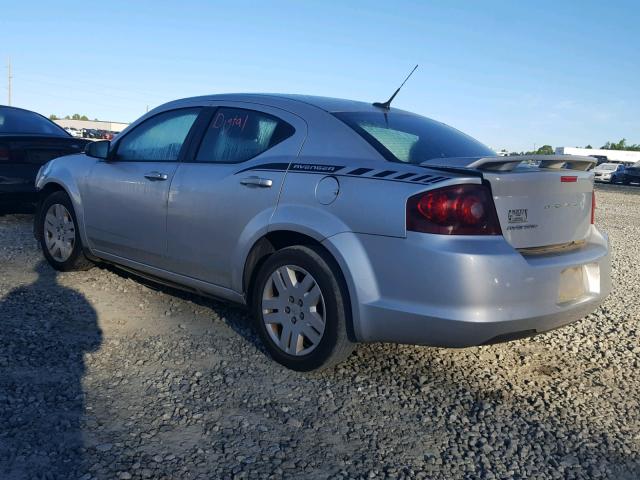 1B3BD4FB5BN541890 - 2011 DODGE AVENGER EX SILVER photo 3