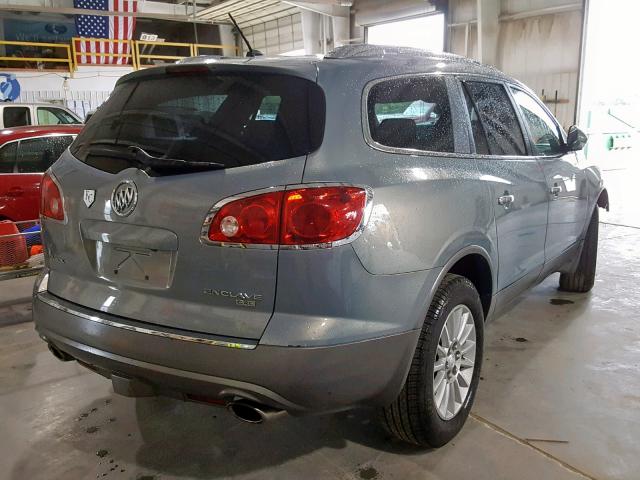 5GAEV23798J168383 - 2008 BUICK ENCLAVE CX BLUE photo 4