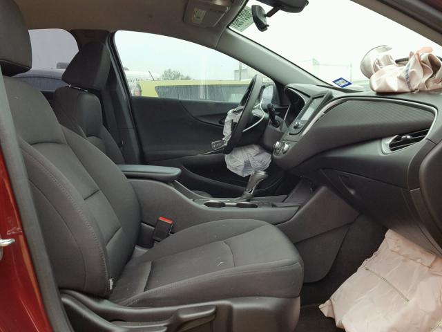 1G1ZB5ST3GF223638 - 2016 CHEVROLET MALIBU LS MAROON photo 5
