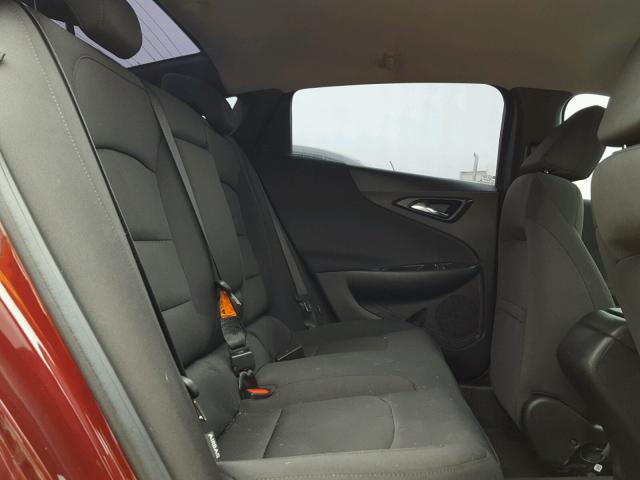 1G1ZB5ST3GF223638 - 2016 CHEVROLET MALIBU LS MAROON photo 6