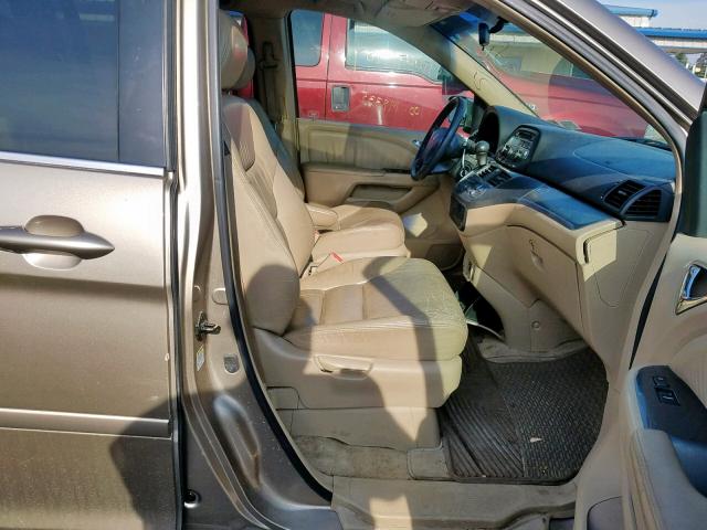 5FNRL38625B026598 - 2005 HONDA ODYSSEY EX TAN photo 5