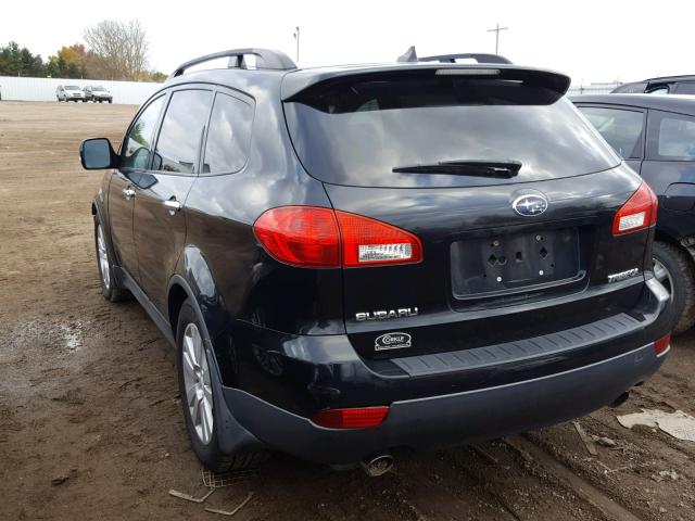 4S4WX93D084411021 - 2008 SUBARU TRIBECA LI BLACK photo 3