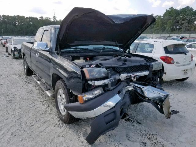 1GCEC19T14E383343 - 2004 CHEVROLET SILVERADO BLACK photo 1