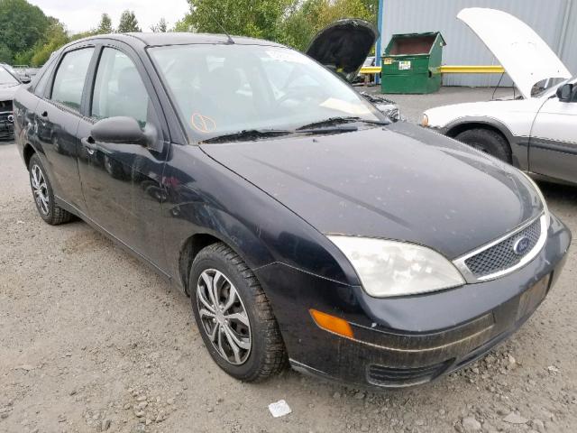 1FAFP34N55W283910 - 2005 FORD FOCUS ZX4 BLACK photo 1