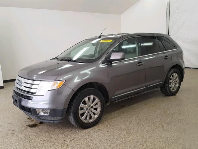 2FMDK3KC6ABA93798 - 2010 FORD EDGE LIMIT GRAY photo 2