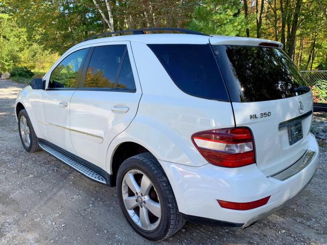 4JGBB86E19A526340 - 2009 MERCEDES-BENZ ML 350 WHITE photo 5