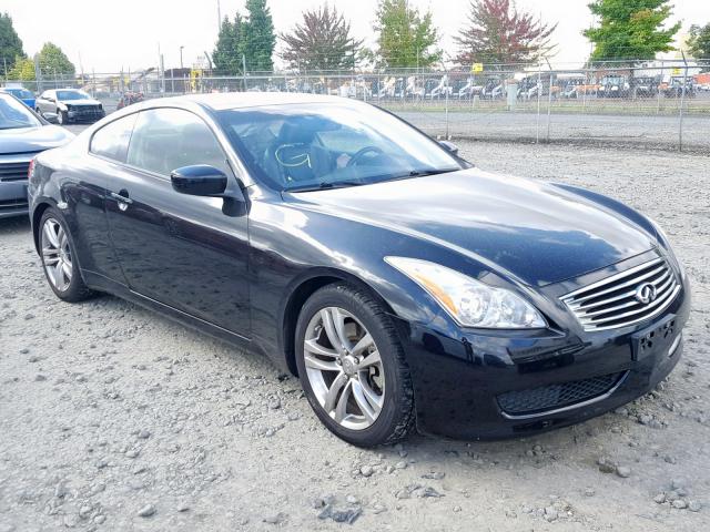 JNKCV64E58M104655 - 2008 INFINITI G37 BASE BLACK photo 1