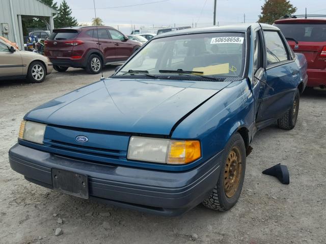 1FABP36X8RK226045 - 1994 FORD TEMPO GL TEAL photo 2