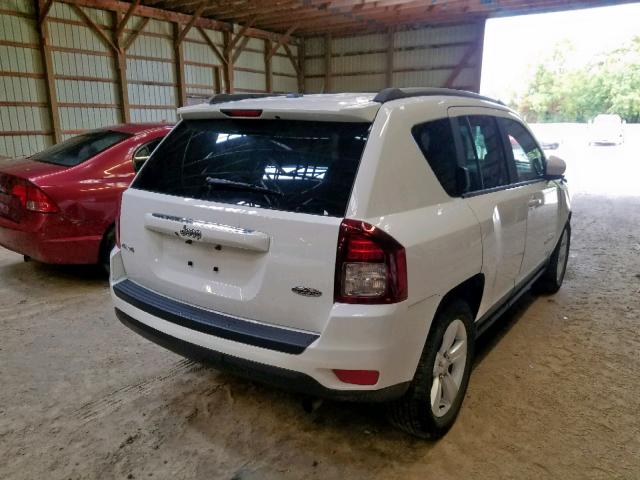 1C4NJDAB4FD408142 - 2015 JEEP COMPASS SP თეთრი ფოტო 4