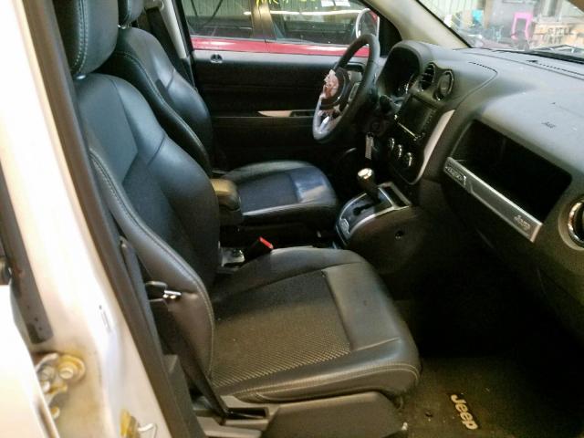 1C4NJDAB4FD408142 - 2015 JEEP COMPASS SP თეთრი ფოტო 5