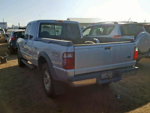 1FTZR45E72PB67040 - 2002 FORD RANGER SUP GRAY photo 3