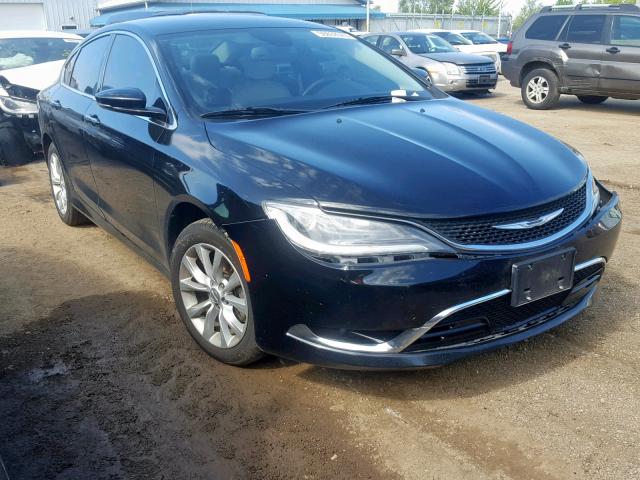 1C3CCCCB7FN692986 - 2015 CHRYSLER 200 C BLACK photo 1