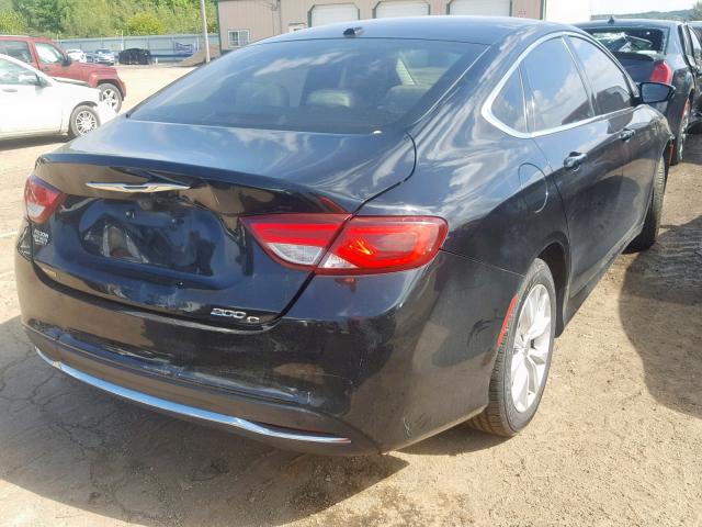 1C3CCCCB7FN692986 - 2015 CHRYSLER 200 C BLACK photo 4