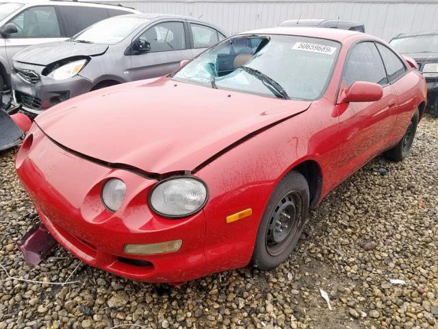 JT2DB02T6T0053611 - 1996 TOYOTA CELICA ST RED photo 2