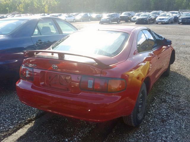 JT2DB02T6T0053611 - 1996 TOYOTA CELICA ST RED photo 4