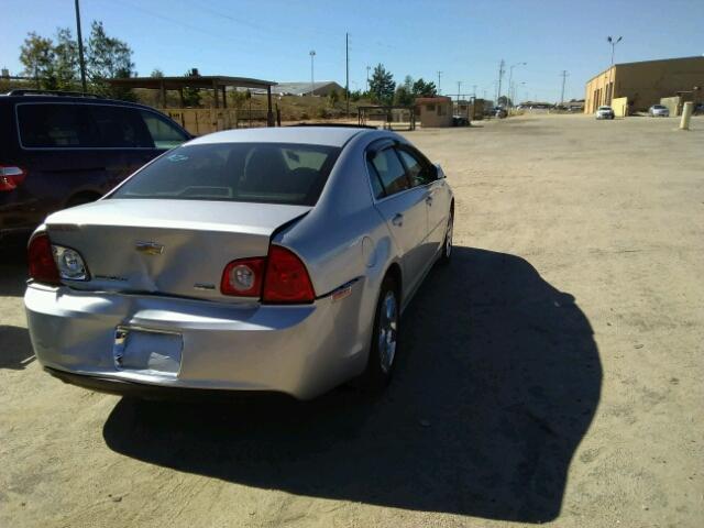 1G1ZC5E08AF212088 - 2010 CHEVROLET MALIBU 1LT 银色 照片 4