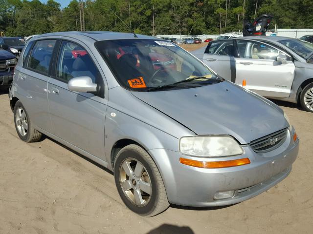 KL1TD66648B003362 - 2008 CHEVROLET AVEO BASE Күміс фото 1