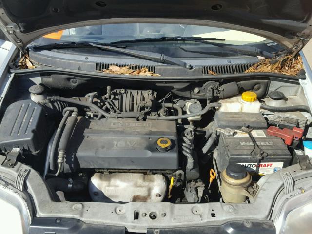 KL1TD66648B003362 - 2008 CHEVROLET AVEO BASE Күміс фото 7