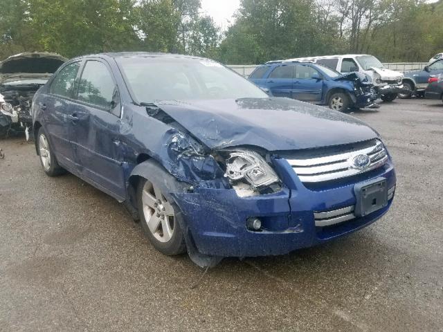 3FAHP07Z67R242696 - 2007 FORD FUSION SE BLUE photo 1