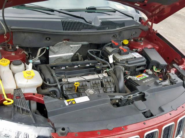 1C4NJCBA0FD318213 - 2015 JEEP COMPASS SP 红色 照片 7
