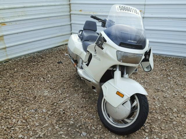 JH2RC3405KM001187 - 1989 HONDA PC800 WHITE photo 1