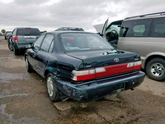 1NXBB02E1TZ360754 - 1996 TOYOTA COROLLA DX GREEN photo 3