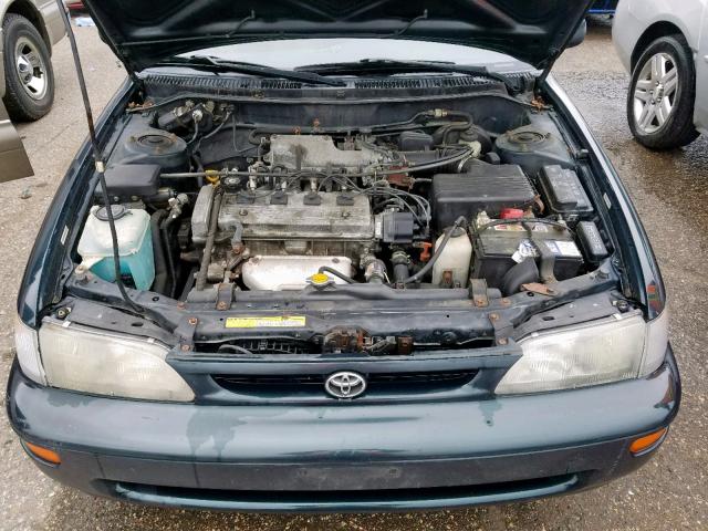 1NXBB02E1TZ360754 - 1996 TOYOTA COROLLA DX GREEN photo 7