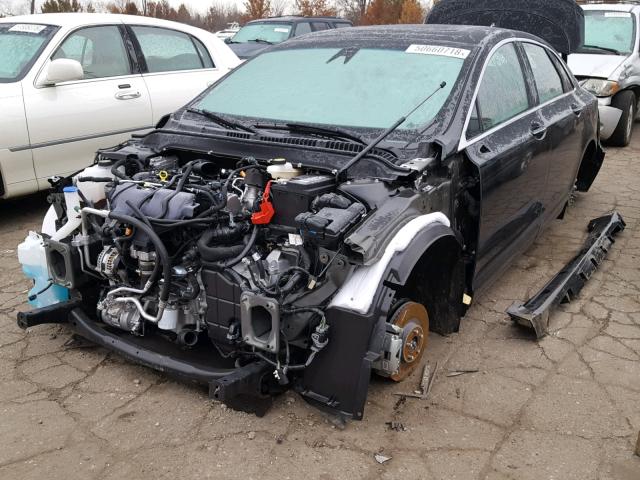 3LN6L5F95JR615676 - 2018 LINCOLN MKZ RESERV BLACK photo 2