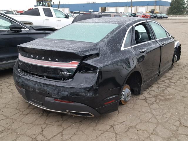 3LN6L5F95JR615676 - 2018 LINCOLN MKZ RESERV BLACK photo 4