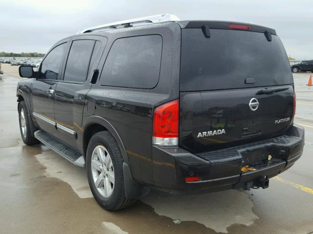 5N1AA0NC5CN612203 - 2012 NISSAN ARMADA SV BLACK photo 3