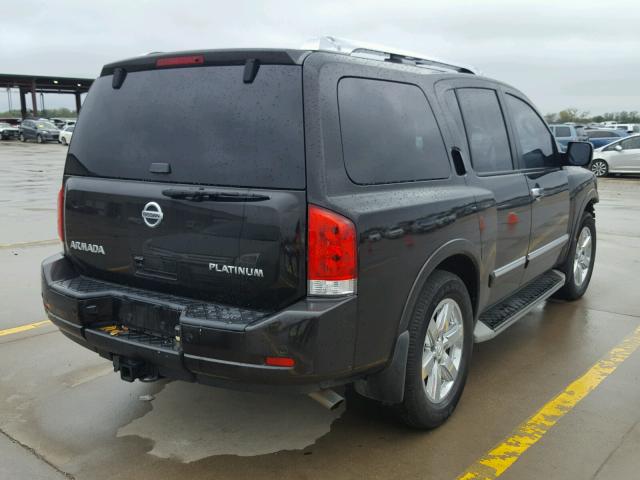 5N1AA0NC5CN612203 - 2012 NISSAN ARMADA SV BLACK photo 4