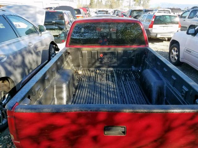 1GCCS19H538212498 - 2003 CHEVROLET S TRUCK S1 RED photo 6