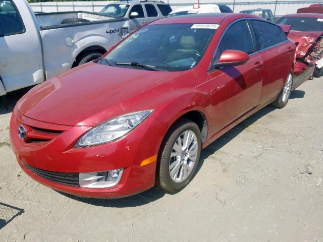 1YVHP82A795M16432 - 2009 MAZDA 6 I RED photo 2