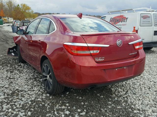 1G4PR5SK0H4113642 - 2017 BUICK VERANO SPO MAROON photo 3